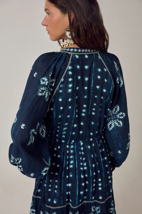 Kumo Dress - Shibori
