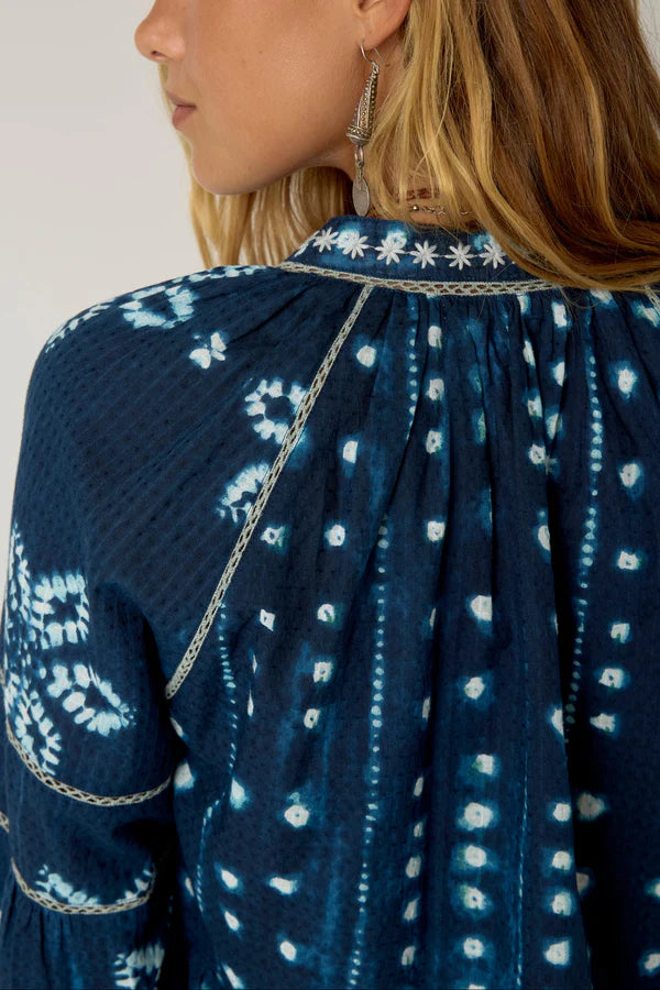Sora Blouse - Shibori