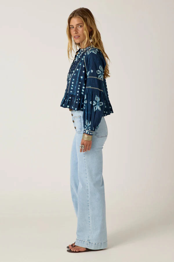 Sora Blouse - Shibori