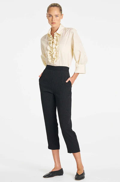 Ruffle Resort Top - Vanilla