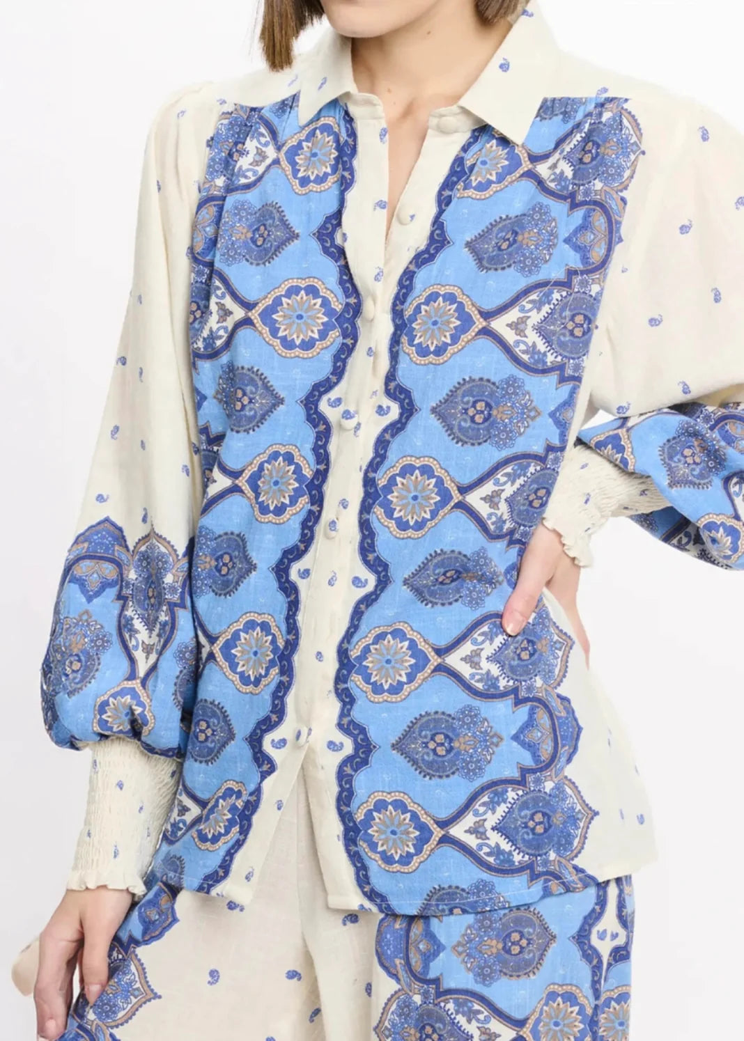 Viki Blue Shirt