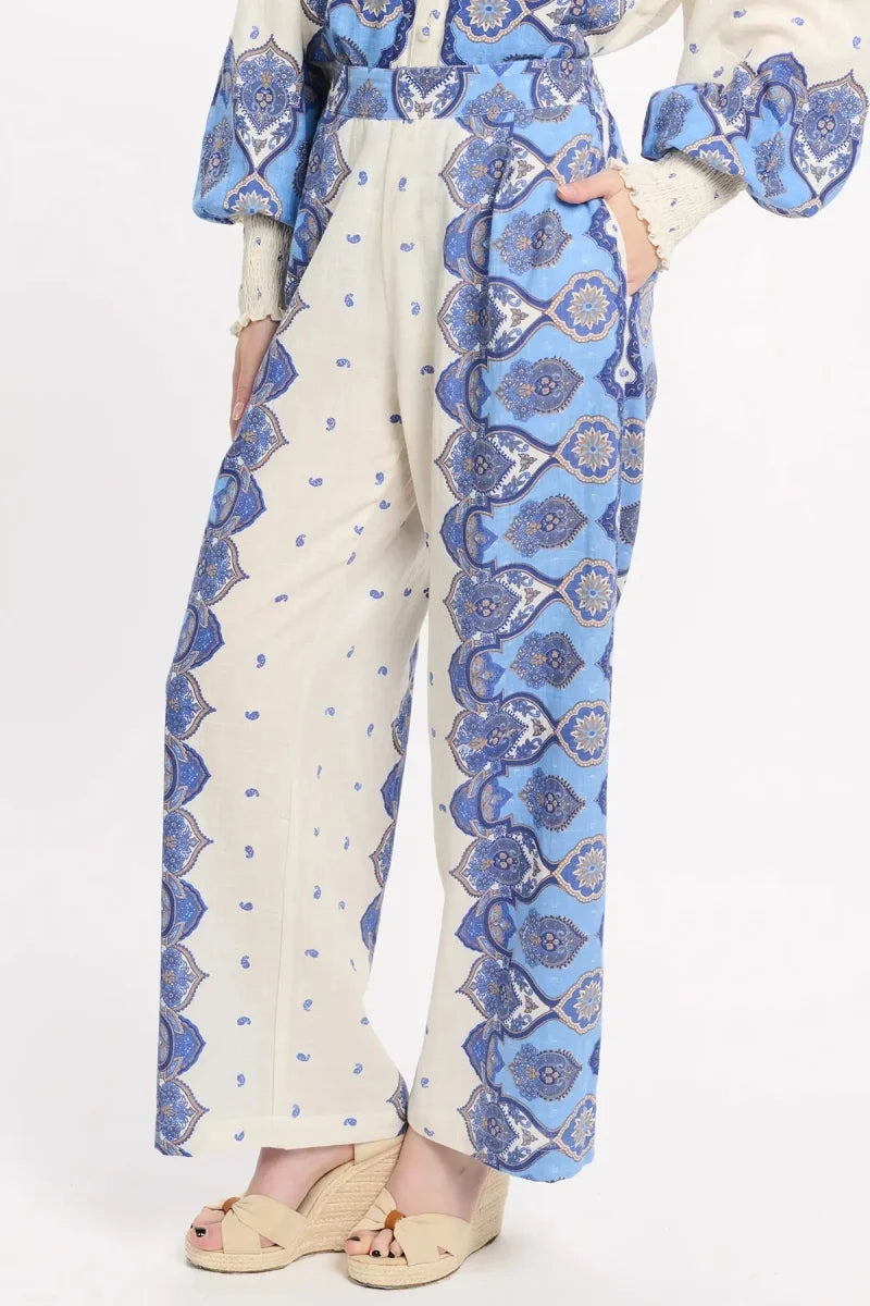 Tais Blue Pants