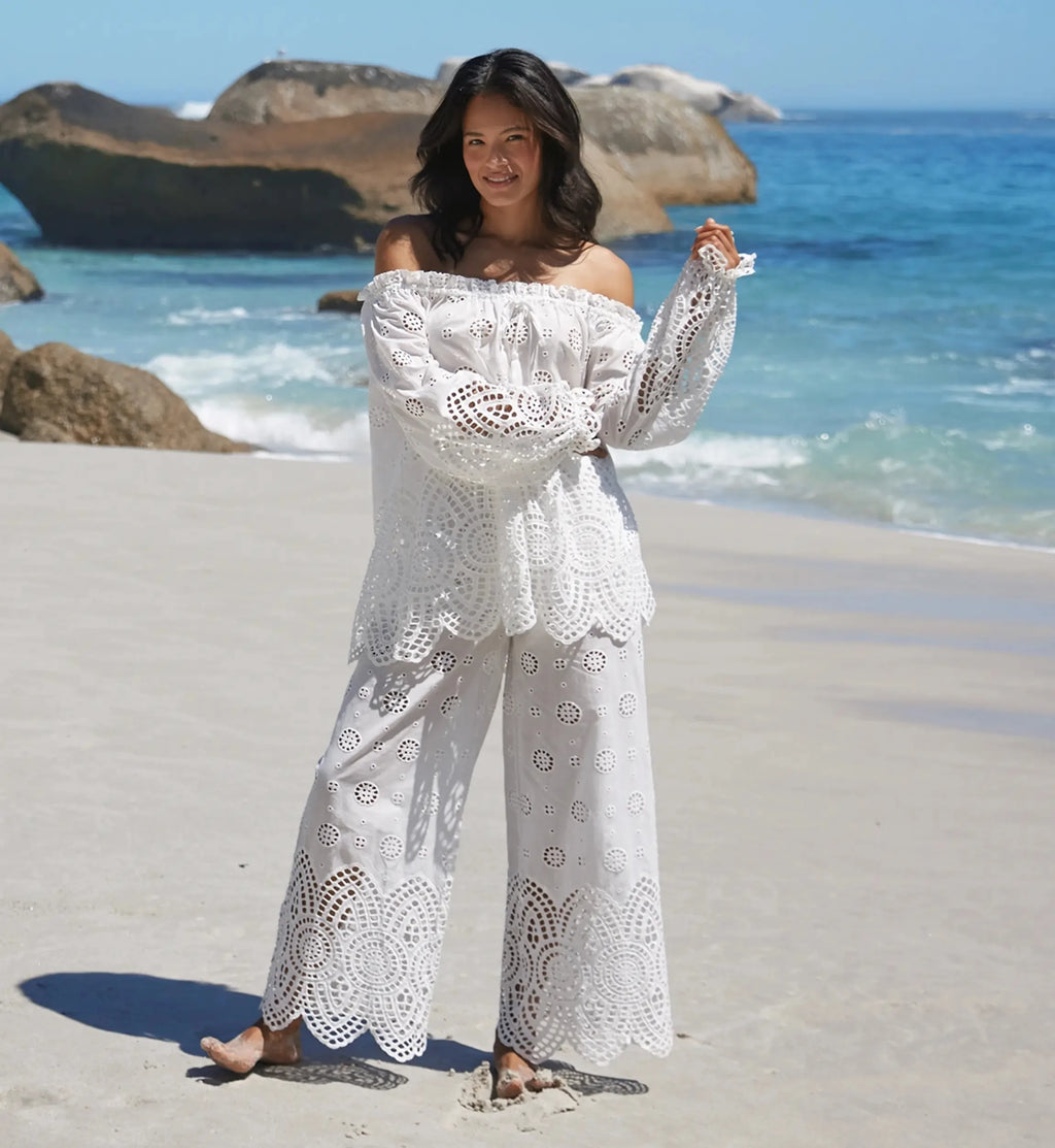 Opaline Top - White