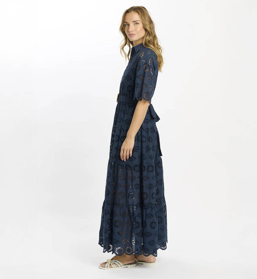 Appolline Navy Dress