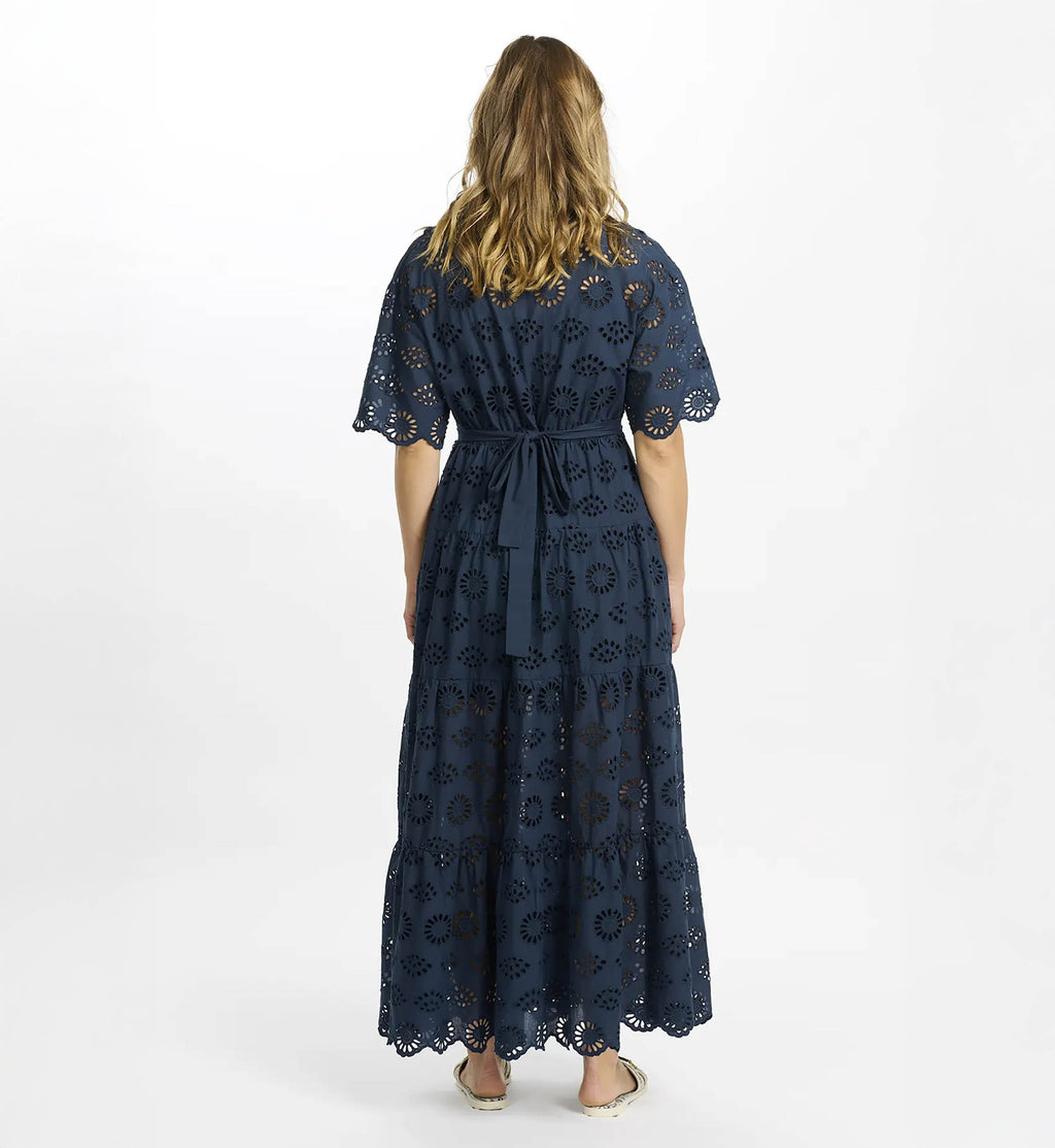 Appolline Navy Dress