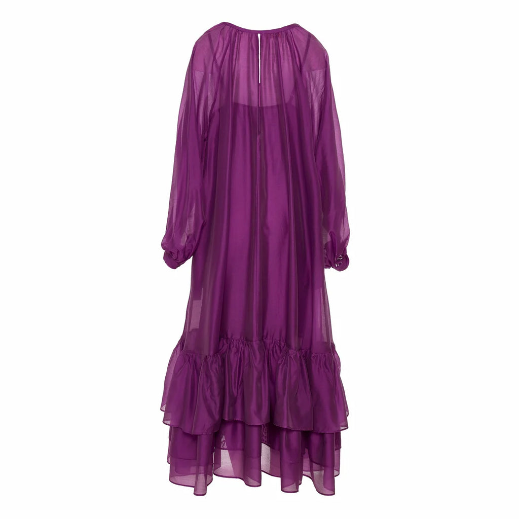 DT Ruffle Maxi Dress