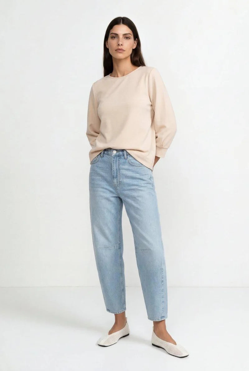 Peached Sweatshirt - White Stone