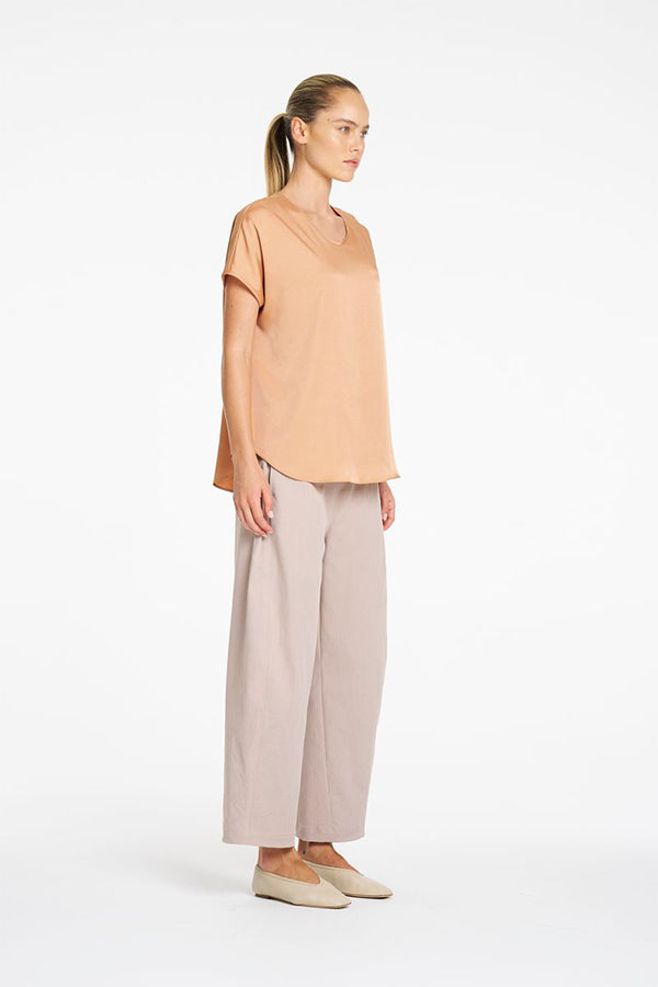 Barrel Leg Pant - Fawn