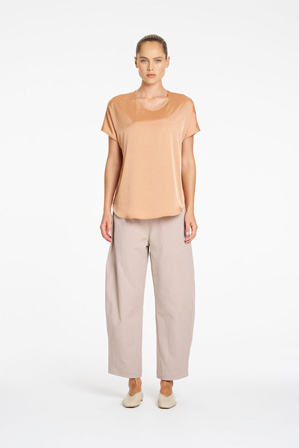 Barrel Leg Pant - Fawn