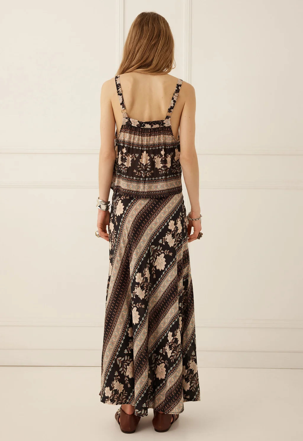 Petalwood Maxi Skirt - Nightfall - Pre Order