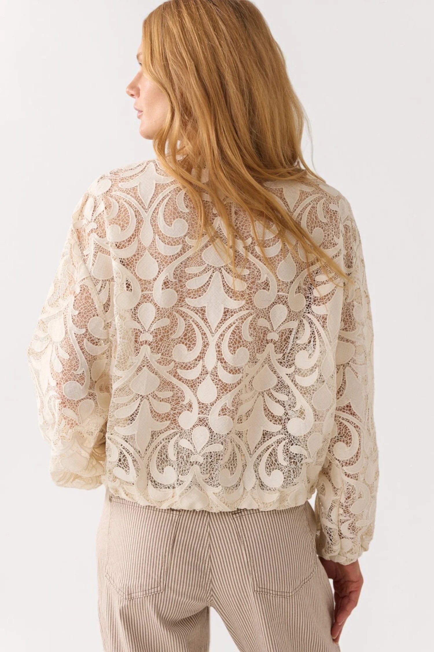 Ivory Lace Jacket
