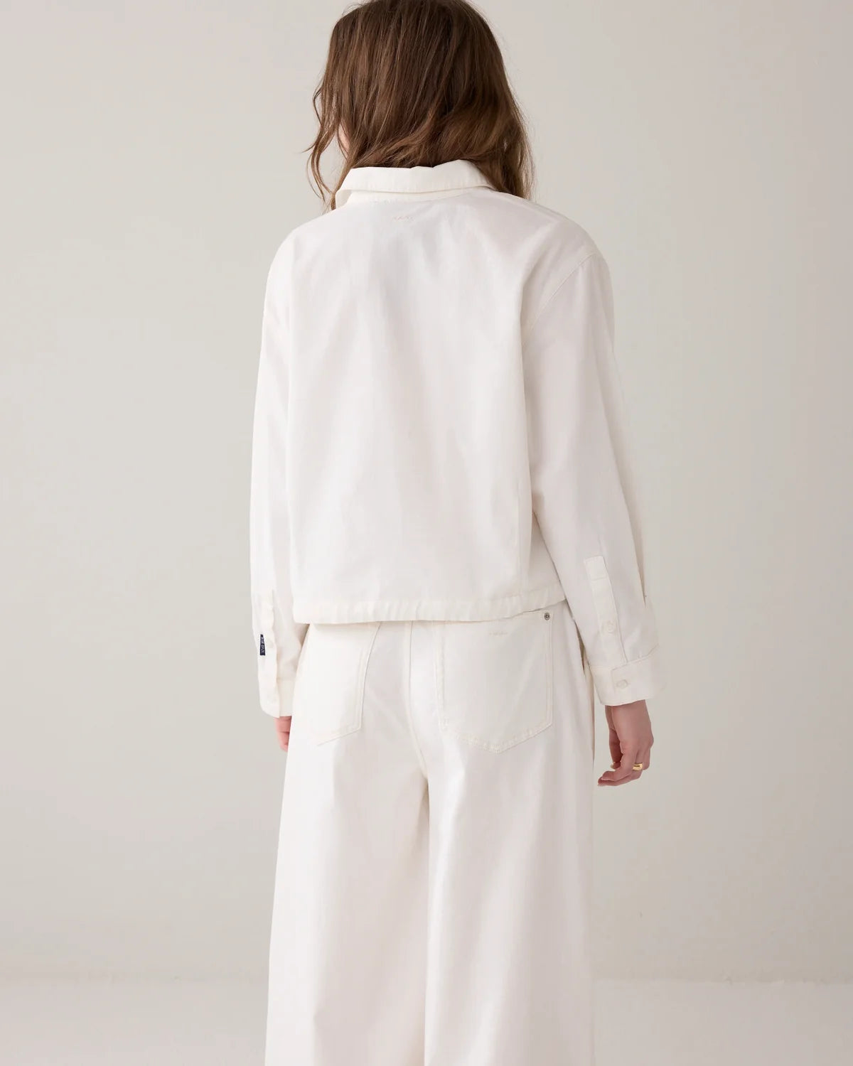 White Denim Blouse/Jacket