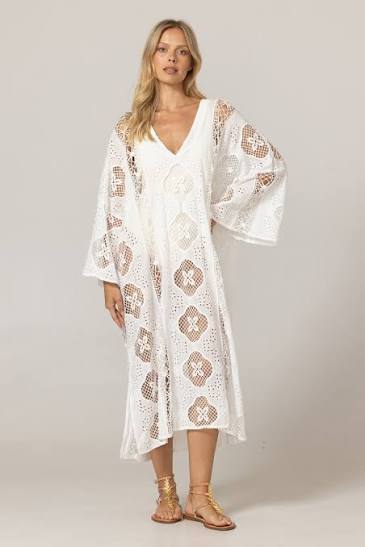 Eden Broderie Kaftan