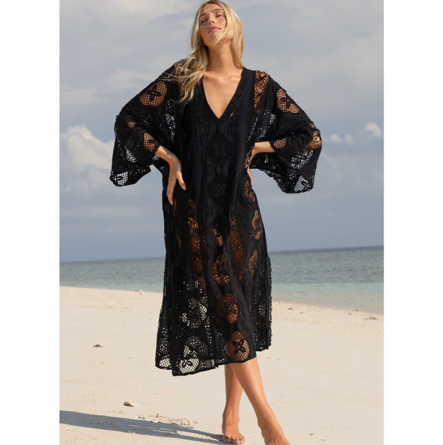 Eden Broderie Kaftan