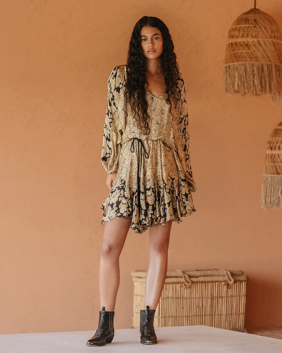 Rose De Damas Dress