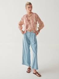 Lina Creme Paisley Blouse