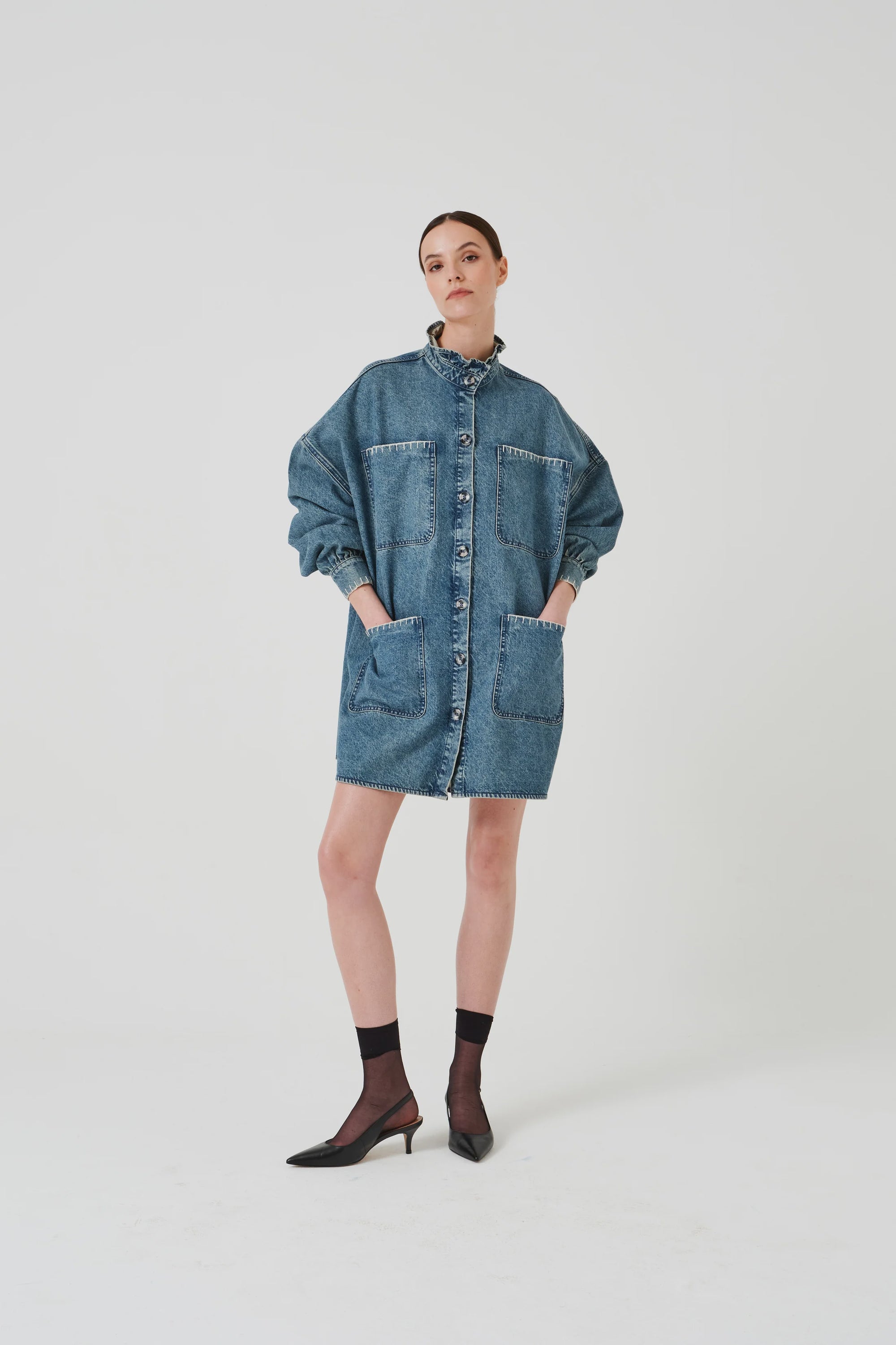 Pablo Oversized Shirt Dress