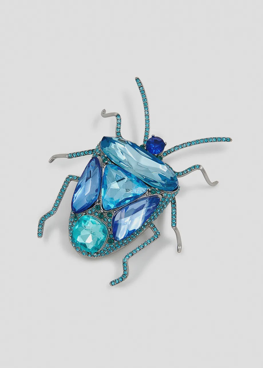 Ginsect Brooch - Blue