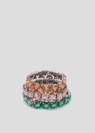 Has Rhinestone Bracelet
