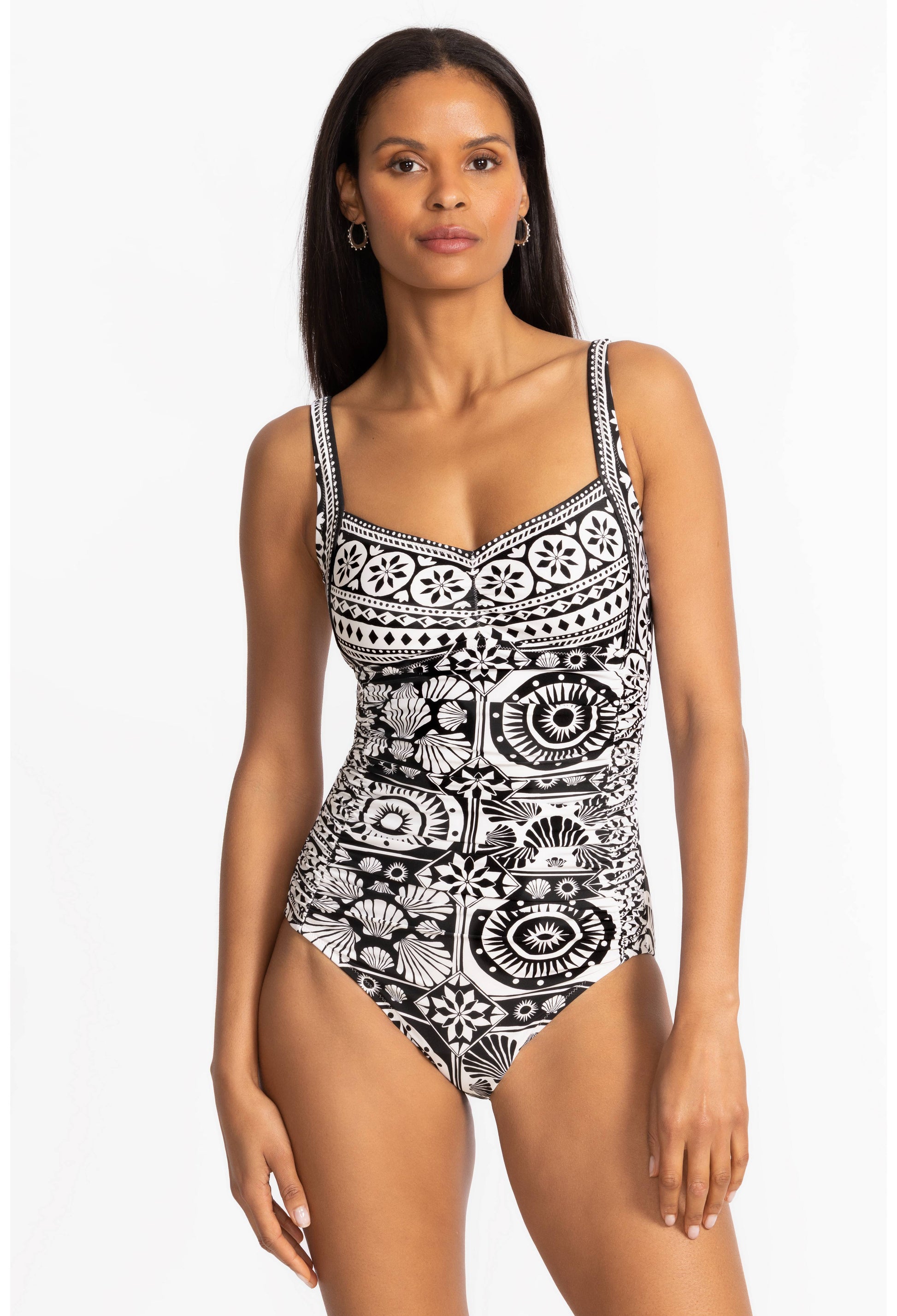 Sweetheart Ruched Onepiece - Marysol