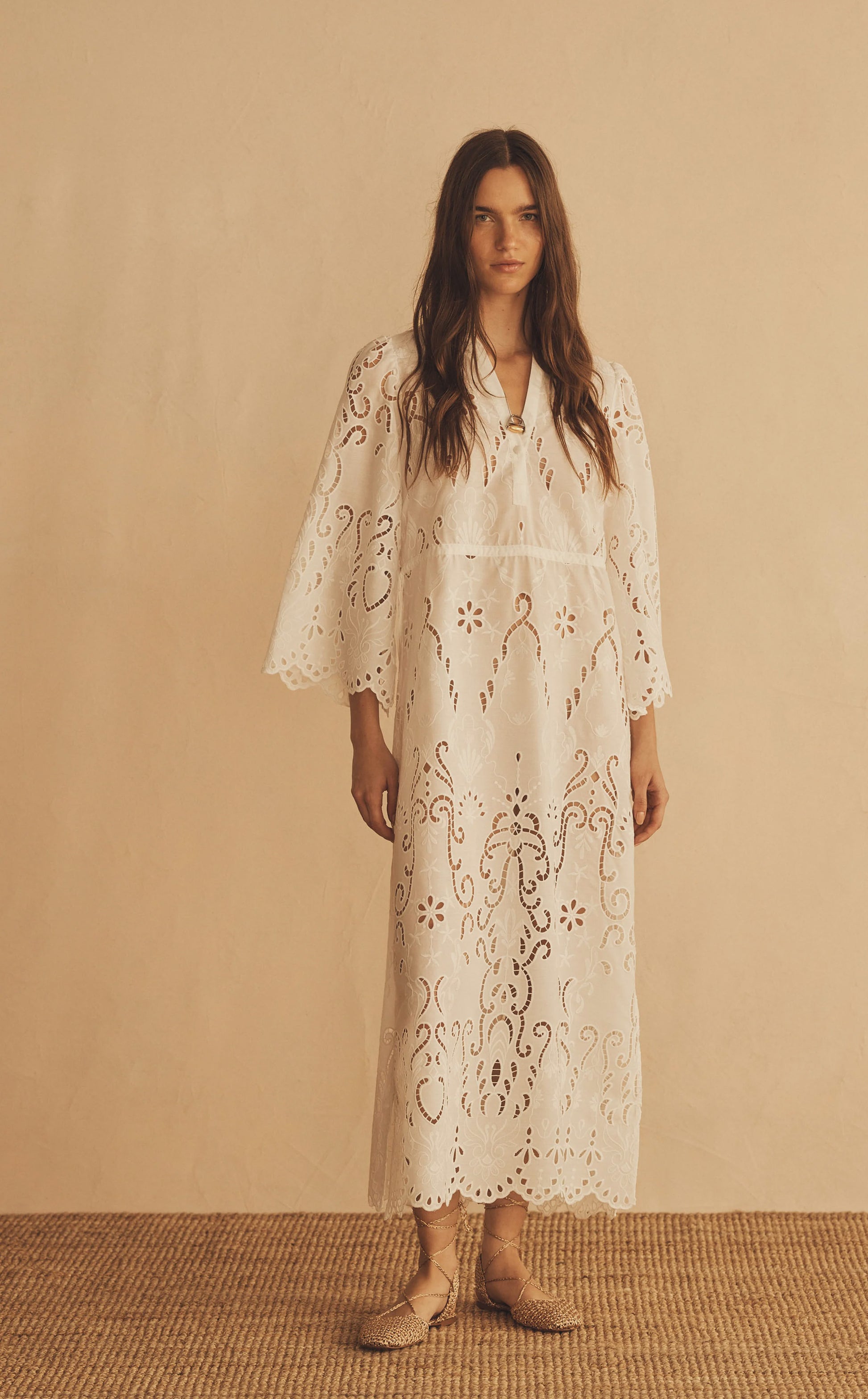 Merletti Lace Tunic Dress