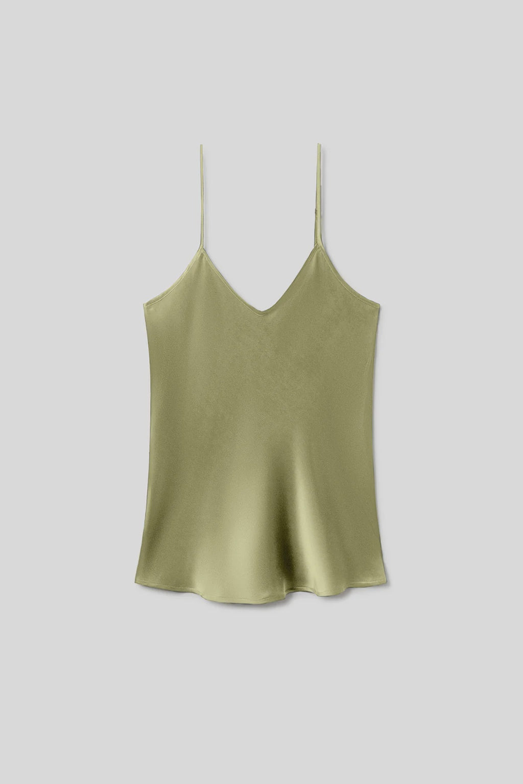 Bias Cut Cami - Sage