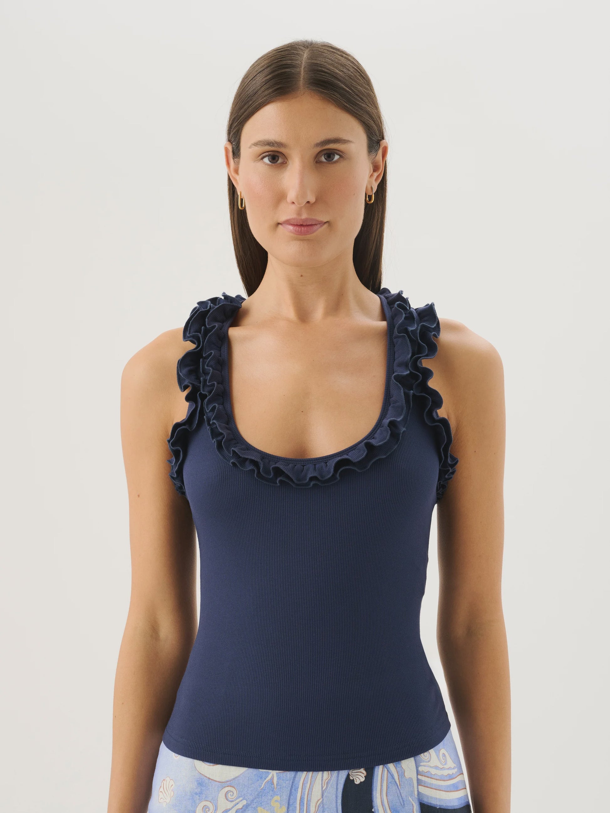 Paloma Tank - Navy