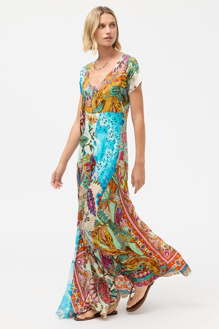 Patchwork Dress - Gillian Mix