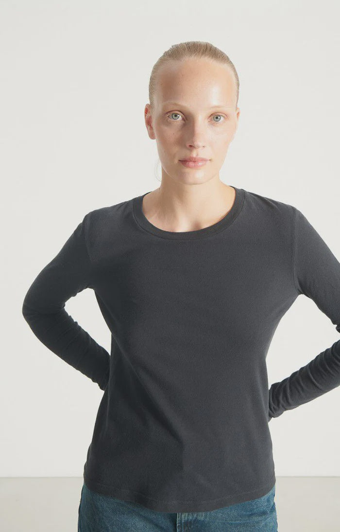 Gamipy Long Sleeve T Shirt Round Neck