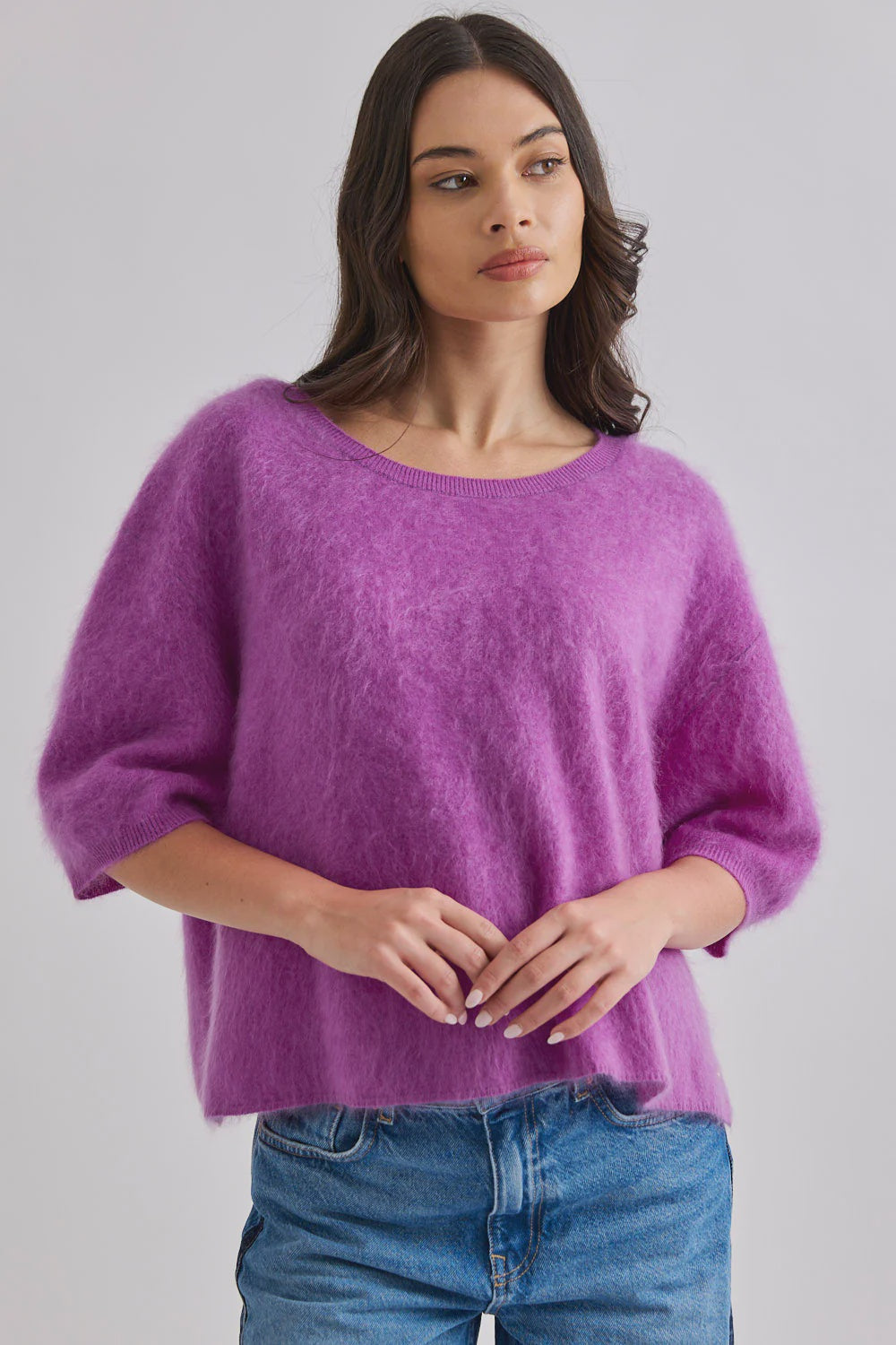 Eliza Tee - Electric Purple
