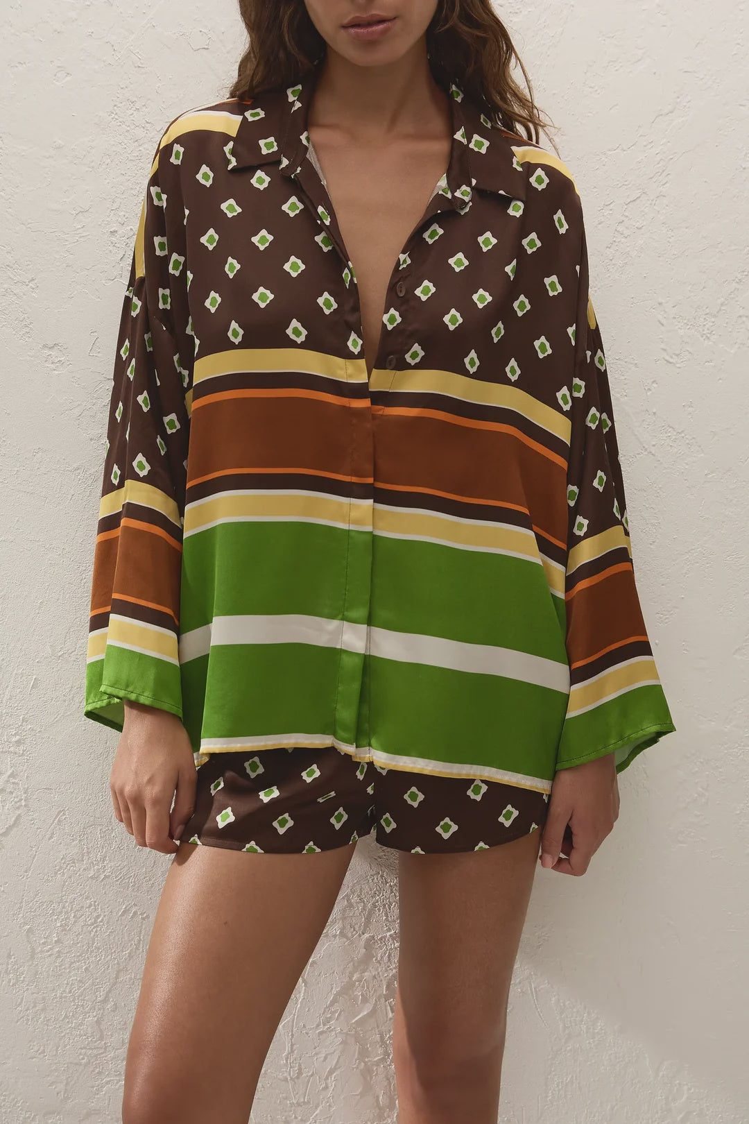 Cora Shirt - Valencia Stripe