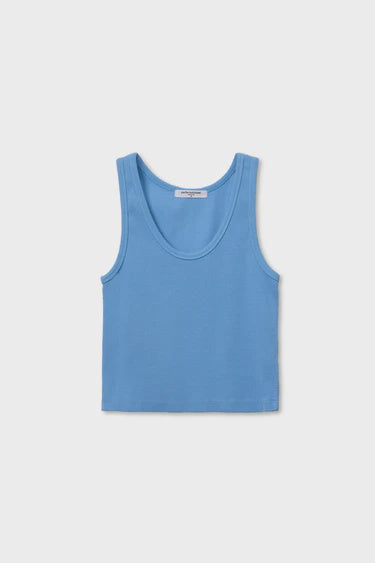 Blondie Tank - Pacific Blue