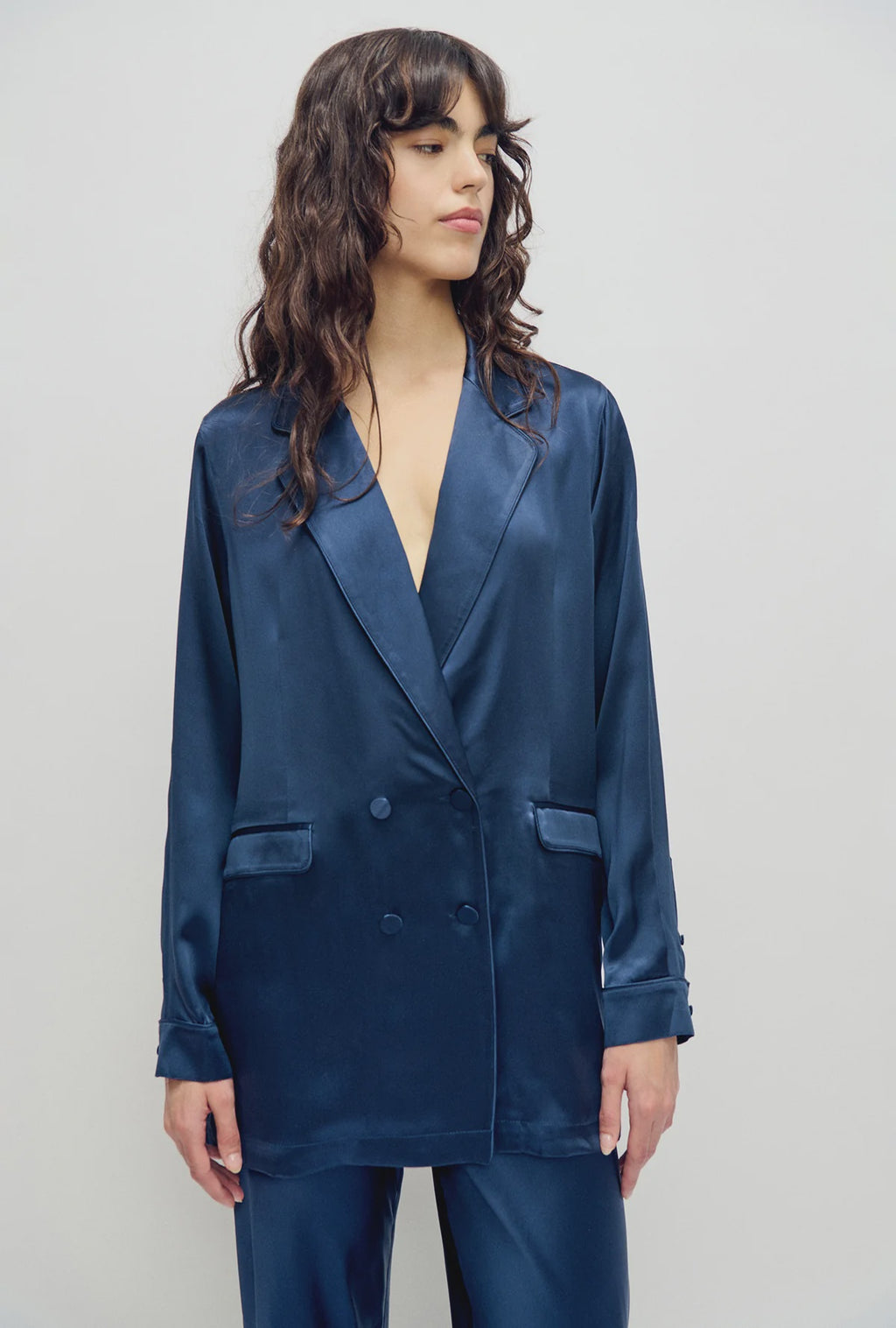 Relaxed Blazer - Midnight