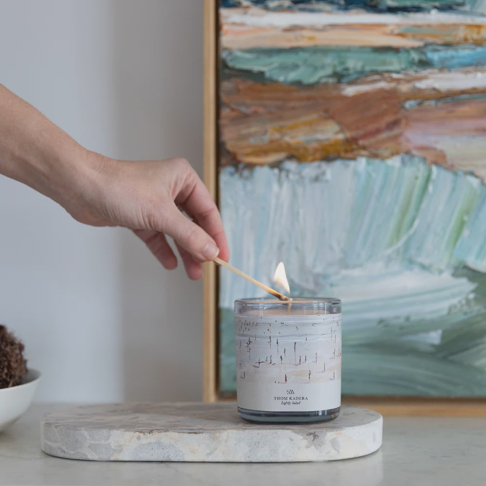 Artist Series Thom Candle - lightly Salted