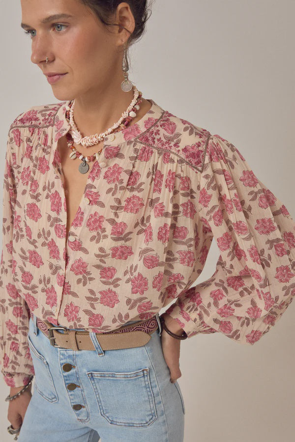 Lennox Blouse - Gordon Roses