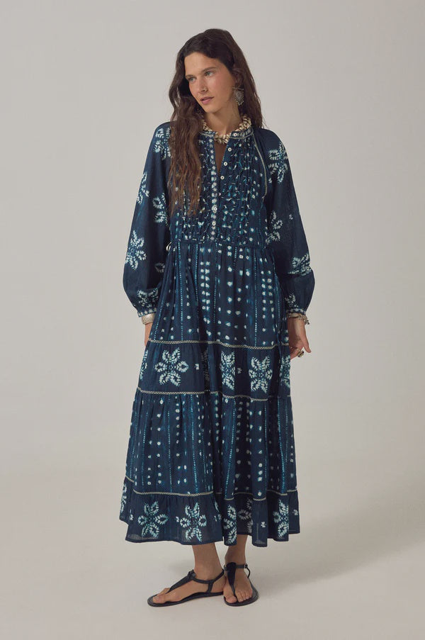Kumo Dress - Shibori
