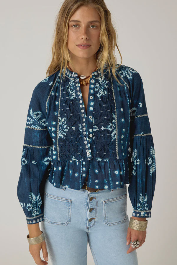 Sora Blouse - Shibori