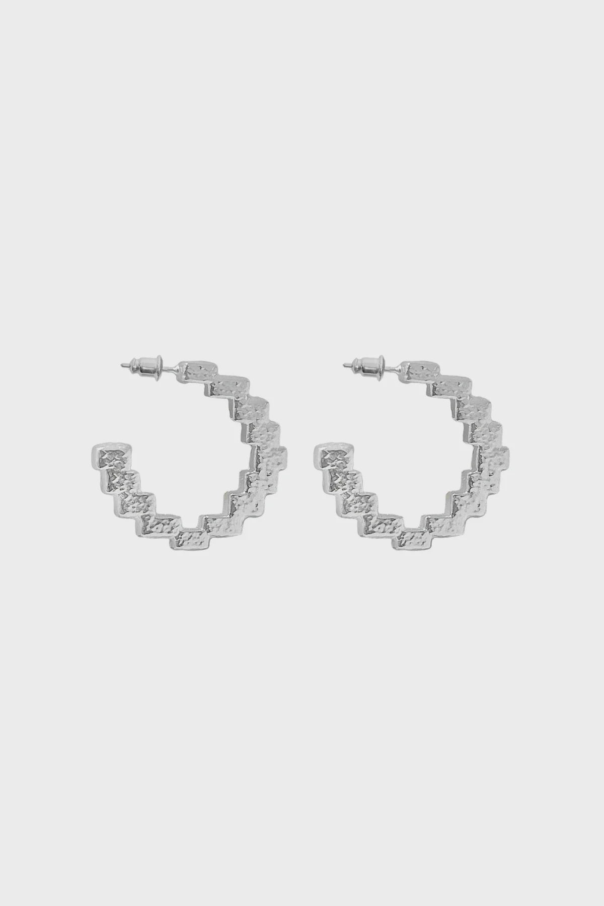 Gabrielle Earrings - Silver