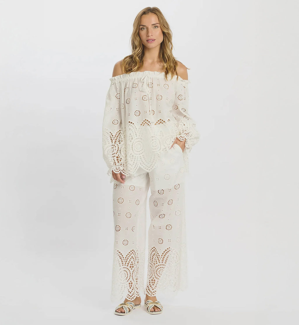 Opaline Top - White