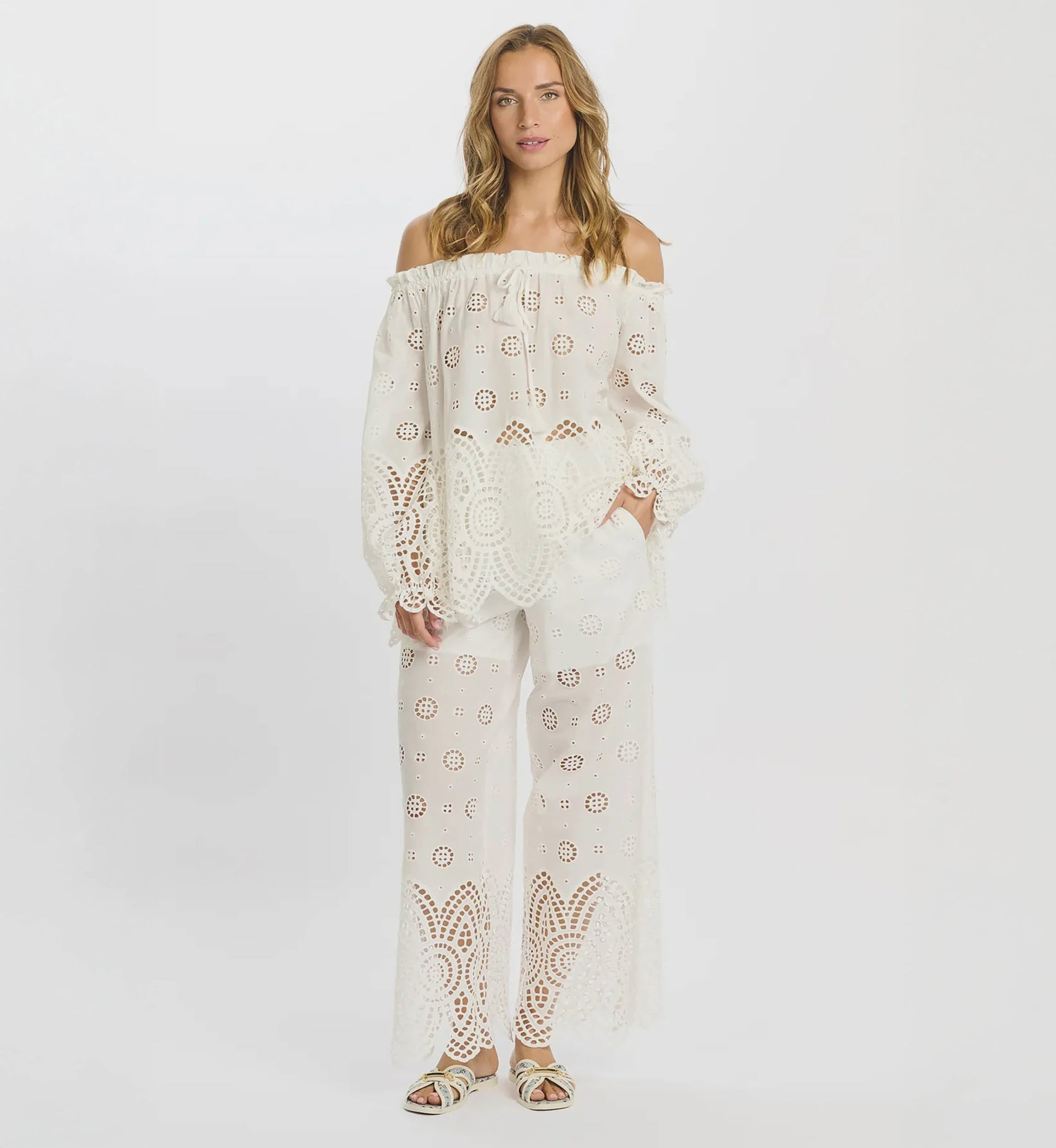 Opaline Top - White