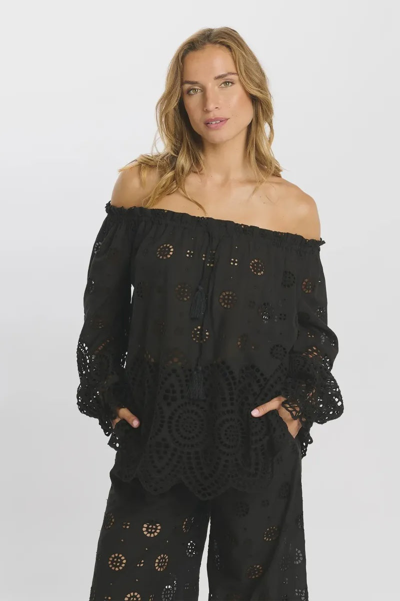 Opaline Top - Black