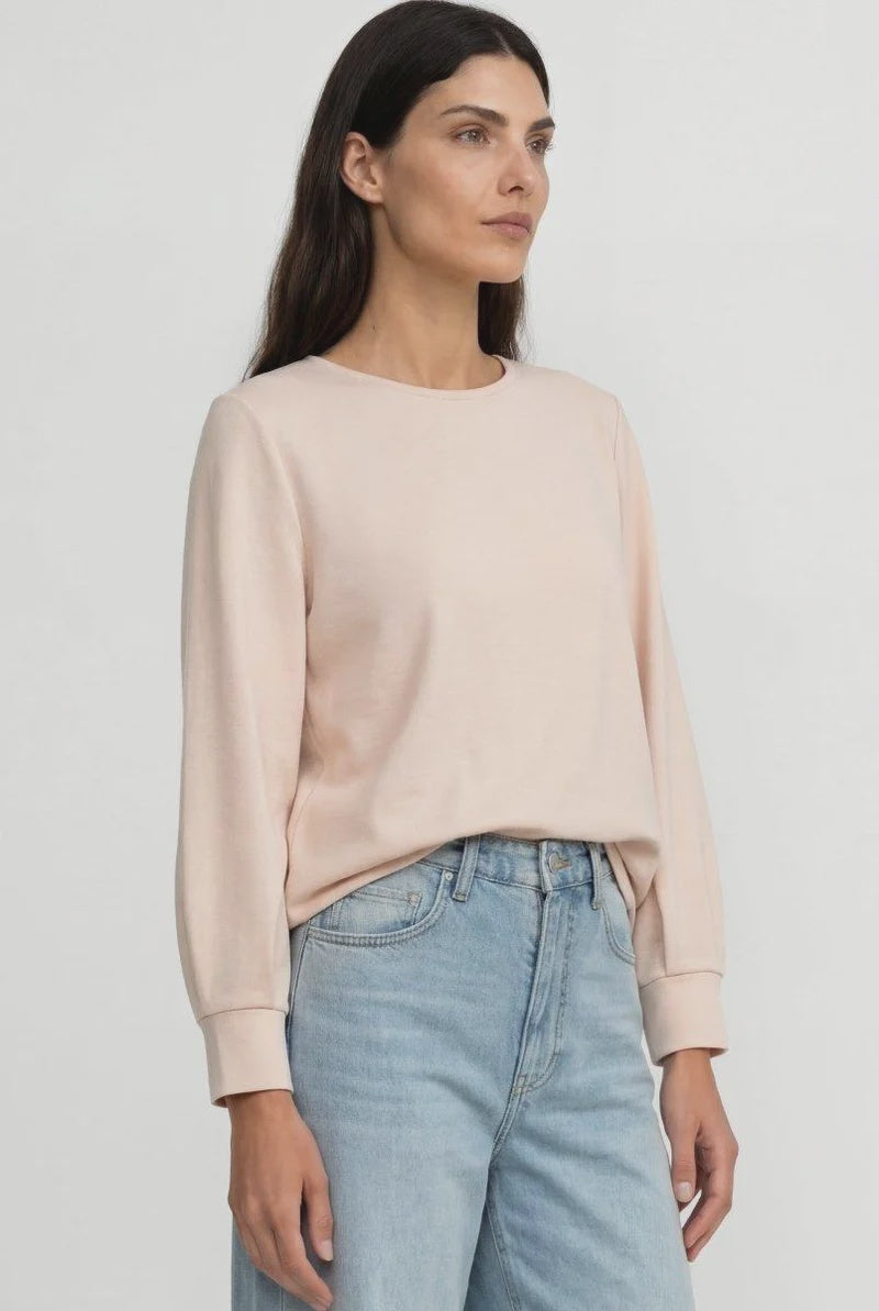 Peached Sweatshirt - White Stone