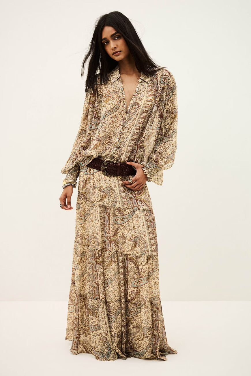 Cali Paisley Skirt