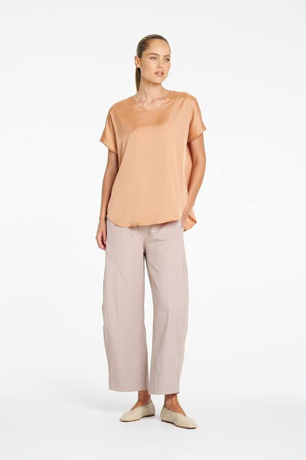 Barrel Leg Pant - Fawn