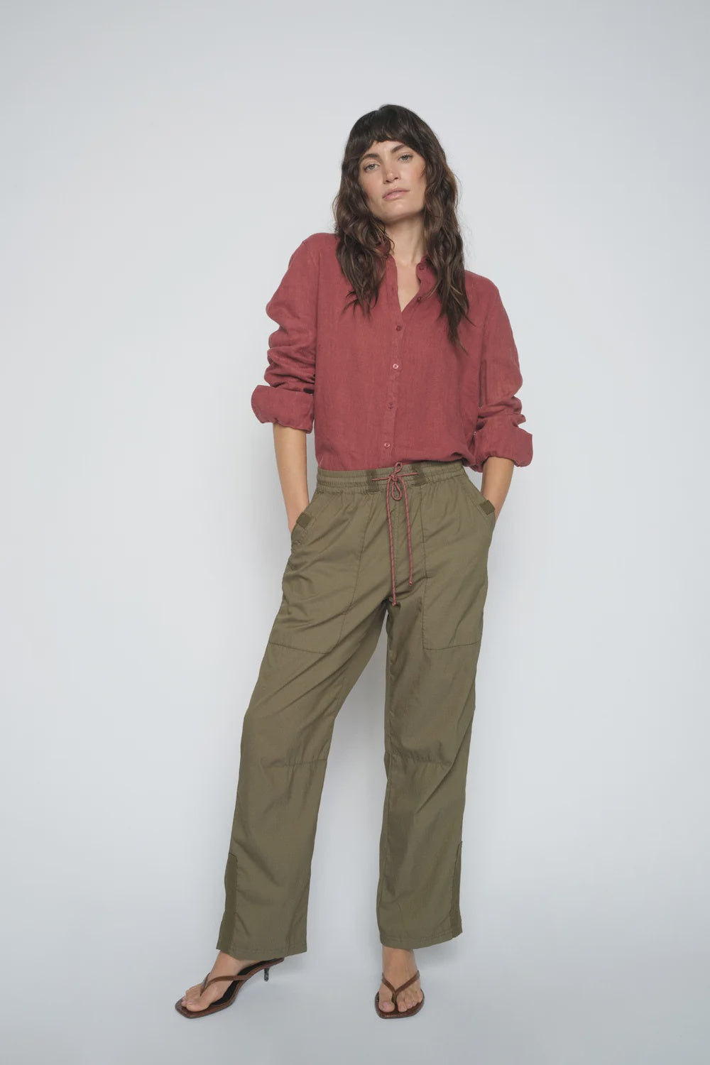 Franka Tivo Pant - Burnt Olive