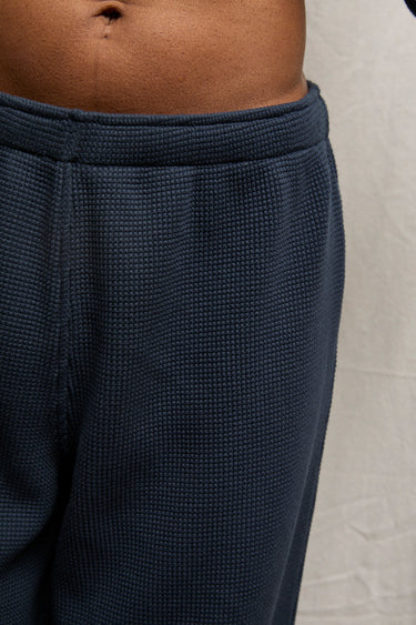 Navy Waffle Shane Pants