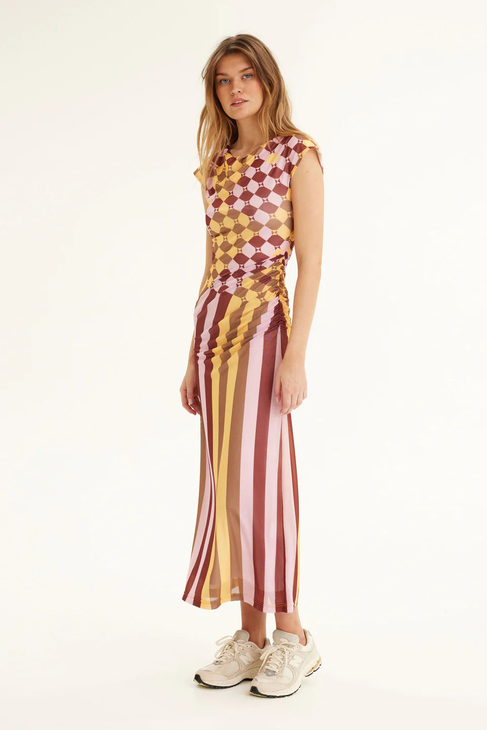 Ike Dress - Barn Red