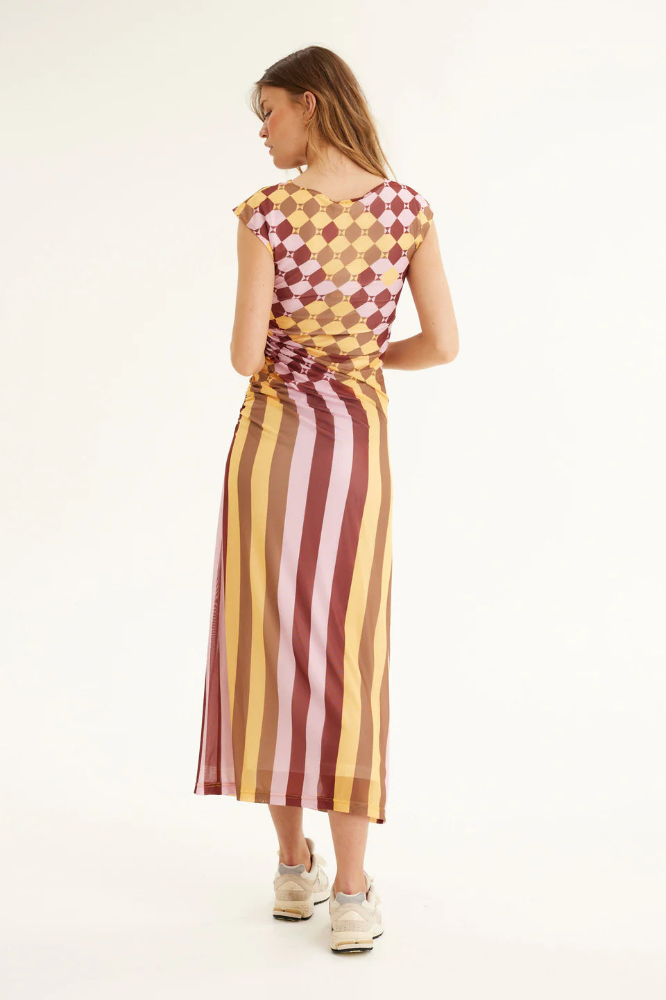 Ike Dress - Barn Red