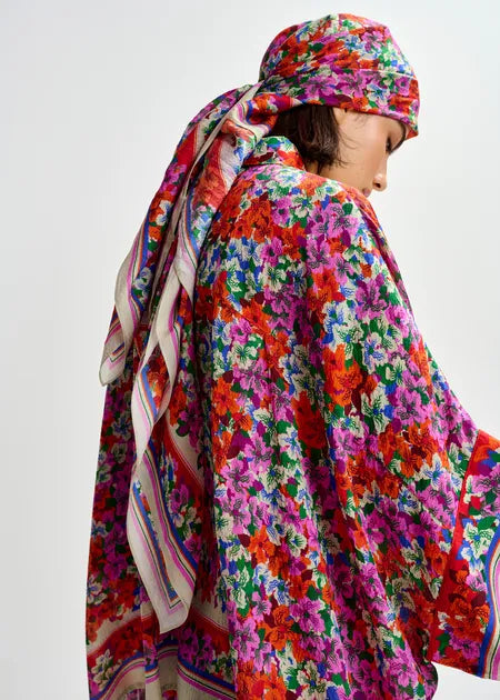 Jirt Oversized silk blend shirt
