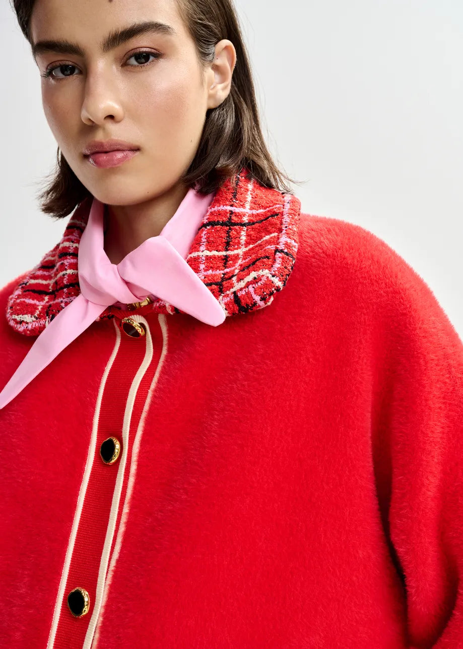 Joilu Cardigan - Red